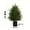 2 FT60cm 1 Pc, variant on Artificial Topiary Cedar Ball Tree 2ft, Indoor Outdoor Faux Potted Boxwood Evergreen Plants, Fake Bushes Shrub Pine Tree For Home Garden Front Porch Decor