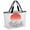 Red Orange, variant on Orange Ombre Sun Rise Beach Bag for Women, Large Breathable Mesh Beach Tote Bag, Ocean Waves Coastal Abstract Art Sandproof Lightweight Travel Bags for Vacation Picnic Swimming Pool 15.7"x15.7"x9.1"
