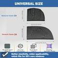thumbnail image 2 of AYAMAYA Car Window Shades for Baby, Double Layers Universal Mesh Car Shades Fit Most Vehicles 2 Pcs 43.3''×20.5'', 2 of 8