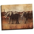 thumbnail image 1 of Gango Home Decor Tropical The Elephant March by Dee Dee (Ready to Hang); One 16x12in Hand-Stretched Canvas, 1 of 3