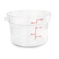 thumbnail image 1 of Recipiente de Policarbonato Graduado Caledonia Redondo 12 Qt, 1 of 6