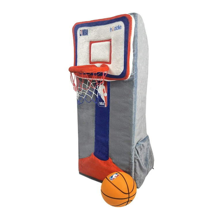 Official NBA Huddle 2in1 Basketball Sofa with Removable Hoop and