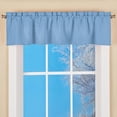 thumbnail image 2 of Collections Etc Solid Textured Swag Window Valance with Rod Pocket Top for Easy Hanging, 2 of 5