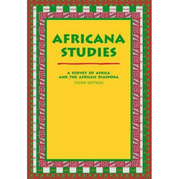 Pre-Owned Africana Studies: A Survey of Africa and the African Diaspora (Paperback) 089089485X 9780890894859