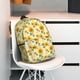 thumbnail image 3 of Easygdp Yellow White Plaid Sunflower Mochila Ligera de 15 Pulgadas para Estudiantes, Mochila Cómoda para la Escuela y Viajes, Correas Ajustables, 3 of 6