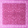 thumbnail image 1 of Ahgly Company Indoor Square Persian Pink Traditional Area Rugs, 6' Square, 1 of 4