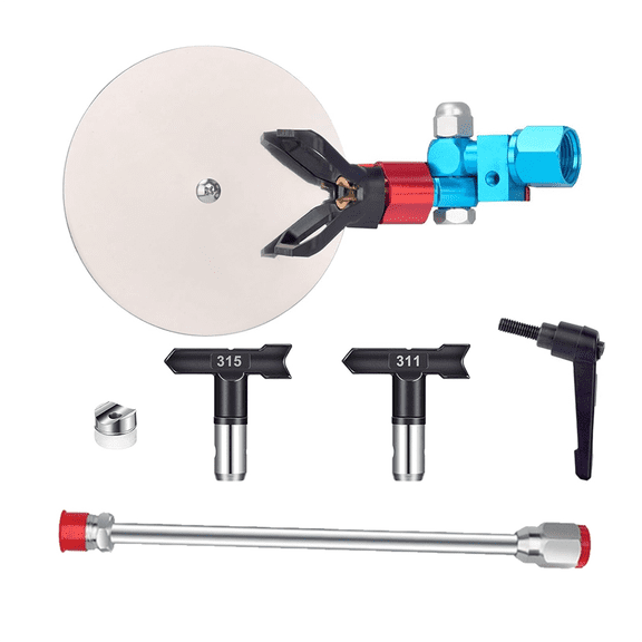 Airless Sprays Guide Tool Kit with 311 315 Tips and 10in Extension Pole,Sprays Accessory for