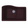 thumbnail image 4 of Swan Ascend 0-Hole Single Bowl Kitchen Sink, 32" x 21", Nero, 4 of 4