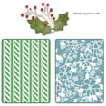 thumbnail image 4 of Sizzix Basic Grey Alpine Pattern And Flowers Set Embossed Folders And Sizzlits Die, 4 of 4
