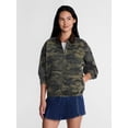 thumbnail image 5 of Madden NYC Women's Cotton Twill Bomber Jacket, Sizes XXS-XXL, 5 of 6
