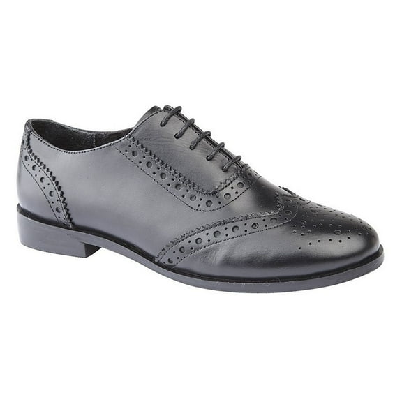 Cipriata Womens Violetta Leather Brogue Oxford Shoes