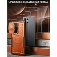 thumbnail image 3 of ExoGuard For Samsung Galaxy S24 Ultra Case, Phone Case with Screen Protector and Kickstand (Orange), 3 of 6