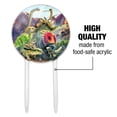 thumbnail image 6 of Acrylic Dinosaurs Jurassic Dino Valley Cake Topper Party Decoration for Wedding Anniversary Birthday Graduation, 6 of 7