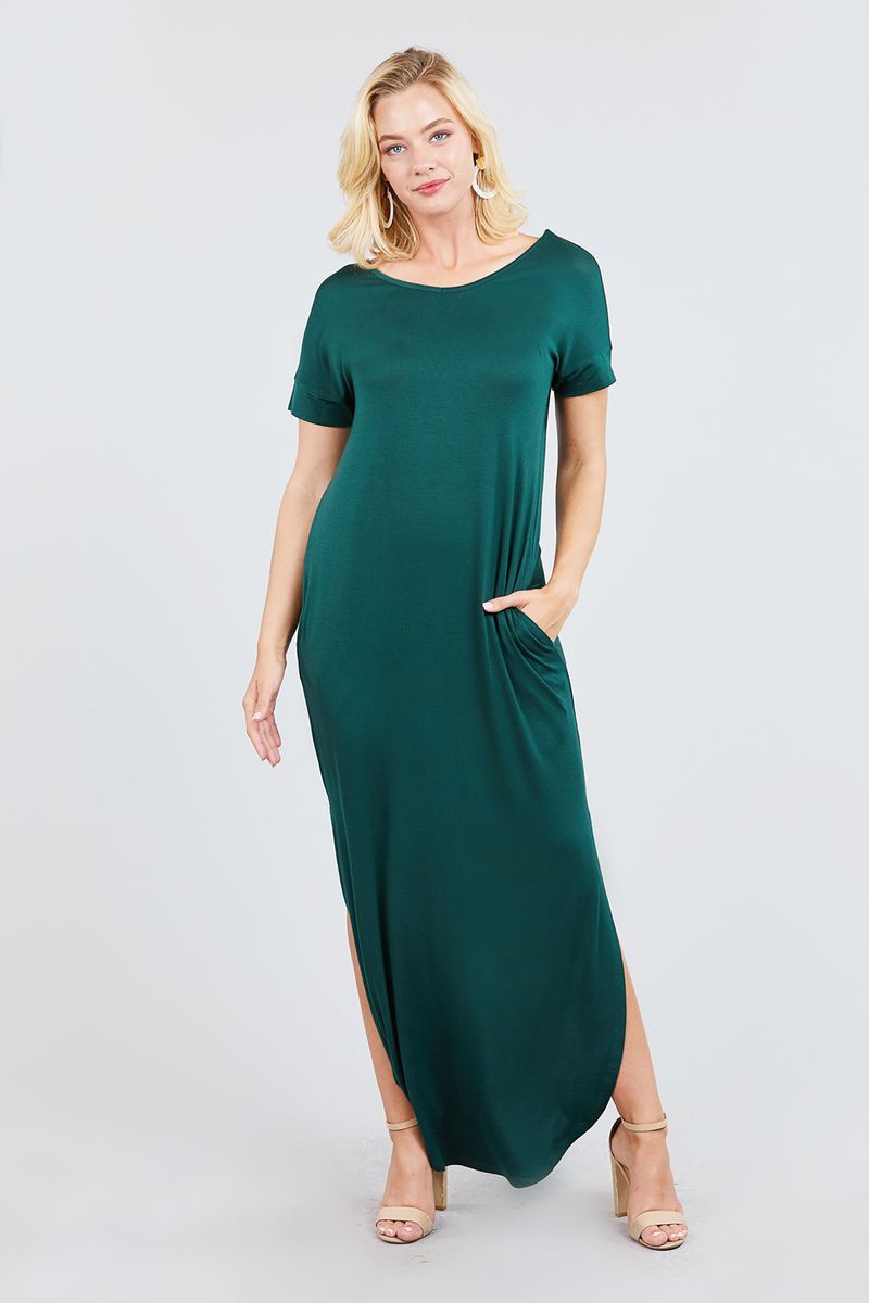 rayon spandex maxi dress