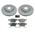 thumbnail image 2 of PowerStop Front Geomet Coated Brake Rotor and Pad Kit Fits: FORD LINCOLN Select Models CRK8643, 2 of 4