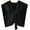 Black, variant on Womens Shawl Wraps Spun Yarn Knitted Shawl Fake Collar Cape Knotted Lightweight Outwear Sweater Shoulder Scarf