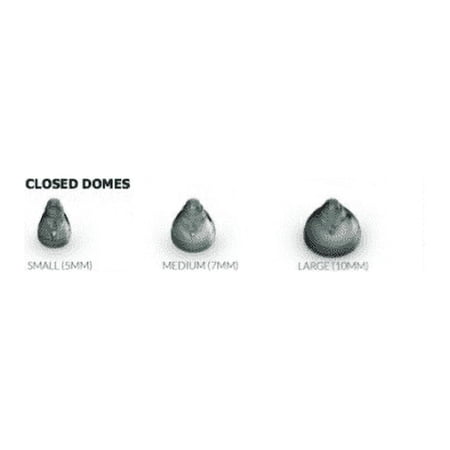 Phonak Hearing Device Domes Sample Pack CLOSED Small /Medium /Large (2 of each size)