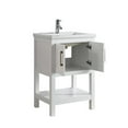 thumbnail image 6 of Maklaine 24" Single Sink Vanity in White, 6 of 10