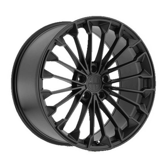 Victor Equipment Aluminum Rim WURTTEMBURG 18X10.5in Matte Black with Gloss Black Face Finish, 1805VIW555130M71