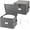 7"X7"X6", variant on 7"X7"X6" Plate Storage Case 2 Pack with Felt Dividers for Appetizer Plates