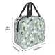 thumbnail image 3 of Fotbe Tulips Flowers Bolsa Térmica con Estampado y Forro de Aluminio Grueso Bolsa de Almuerzo con Bolsillo Frontal para Hombres y Mujeres, Ideal para Trabajo, Escuela, 3 of 8
