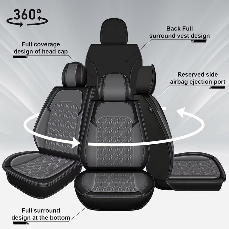 Amazon 2018 Rav4 Leather Seat Covers JIAMAOXIN Car Seat