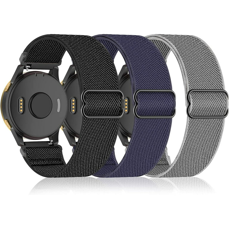 Carbon Fibre Strap For Garmin sq/Venu 2/Active Sport Band For Garmin  Vivoactive 3/4/HR Forerunner 245/645 Bracelet Belt 20 22mm