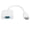 White, variant on Rupoun HD Multimedia Interface to VGA Adapter Converter Cable for Computer Laptop Monitor Projector White (7.87 inches / 20 cm) - High Definition Video Transmission Hub