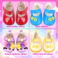 thumbnail image 4 of 7-Piece 18 Inch Doll Clothes and Shoes Set, 5 Fashion Outfits & 2 Pairs of Shoes, Compatible with American Dolls & Most 18" Dolls, 4 of 9