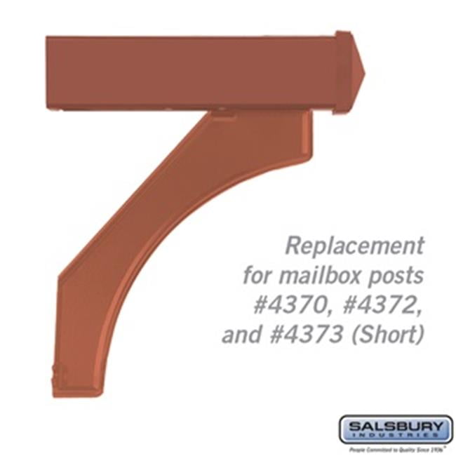 Arm Kit - Replacement for Deluxe Post for Designer Roadside Mailbox - Copper