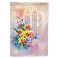 thumbnail image 1 of Carolines Treasures APH3935GF Church Window & Daffodils Garden Size Flag, 1 of 3