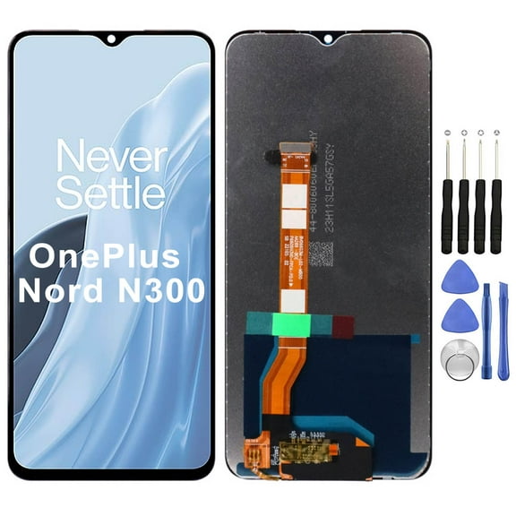 KIQ Replacement LCD Screen Full Assembly with Digitizer Compatible with OnePlus Nord N300(Without Frame)