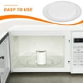 thumbnail image 6 of BESTOYARD Microwave Turntable Tray White Glass Oven Cooking Plate Easy Install and Remove, 6 of 6