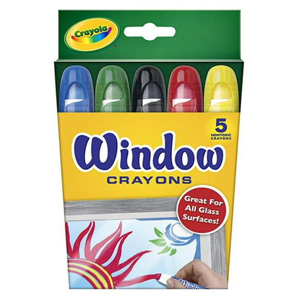 Crayola Llc Anciennement Binney & Smith Crayola Craies de Cire pour Fenêtres Lavables