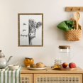 thumbnail image 6 of Aarocafa – Humorous Highland Cow "Are You Pooping?" Ornate Gold Plastic Frame Canvas Art – Luxe Playful Decor for Eclectic Spaces – 16x16in – Gold Frame, 6 of 7