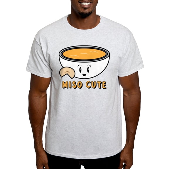 CafePress - Miso Cute Light T Shirt - Men's Classic Graphic T-Shirt