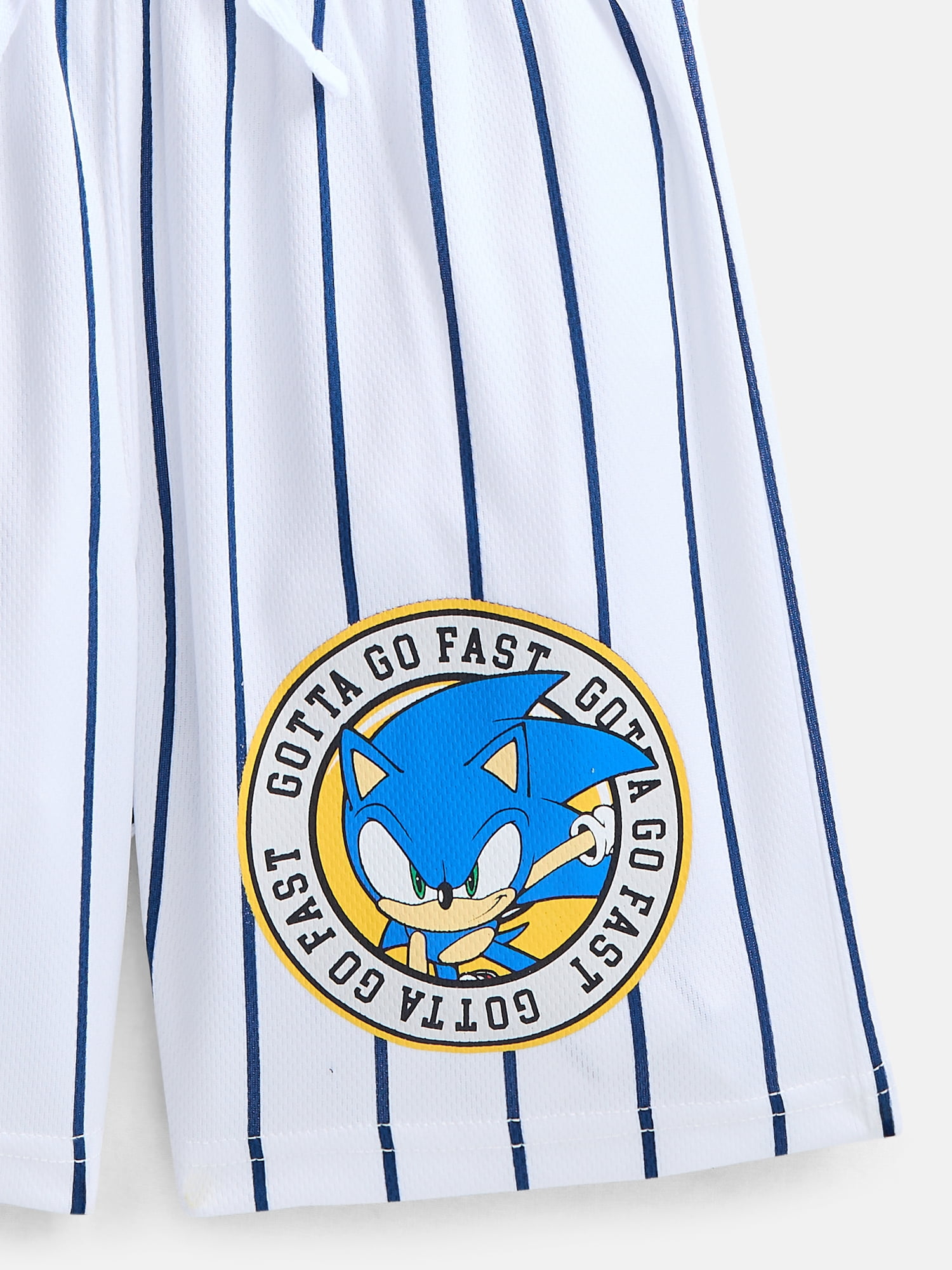 Sonic the Hedgehog Boys Baseball Jersey and Matching Shorts Set, 2-Piece, Sizes 4-12