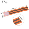 thumbnail image 2 of Unique Bargains High Visibility Reflective Bands for Arm Wrist Ankle Leg Orange 11x2 Inch, 2 of 5