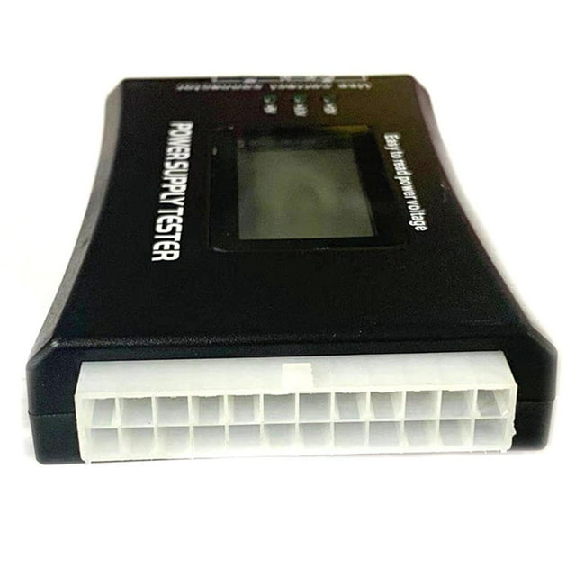 Probador de fuente de alimentación LCD shamjiam Probador de potencia 12V 20 pines