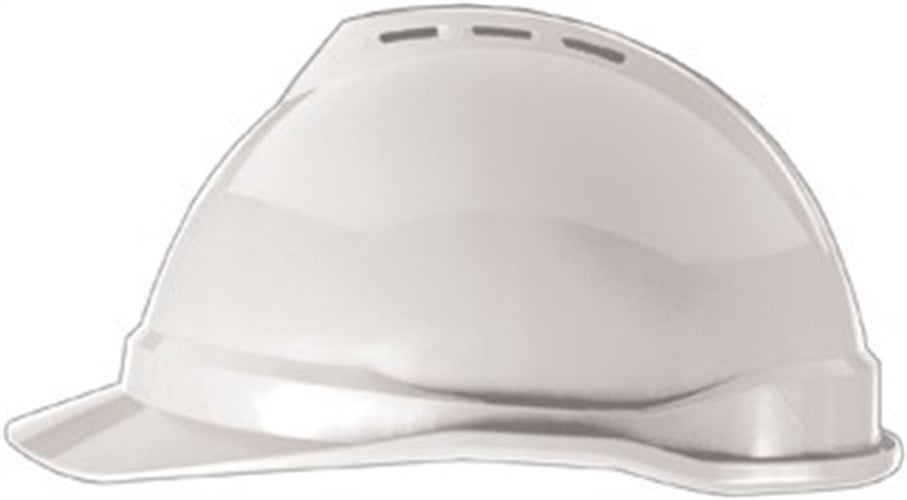 Safety Works 10036453 Vented Hard Hat with Ratchet Suspension 