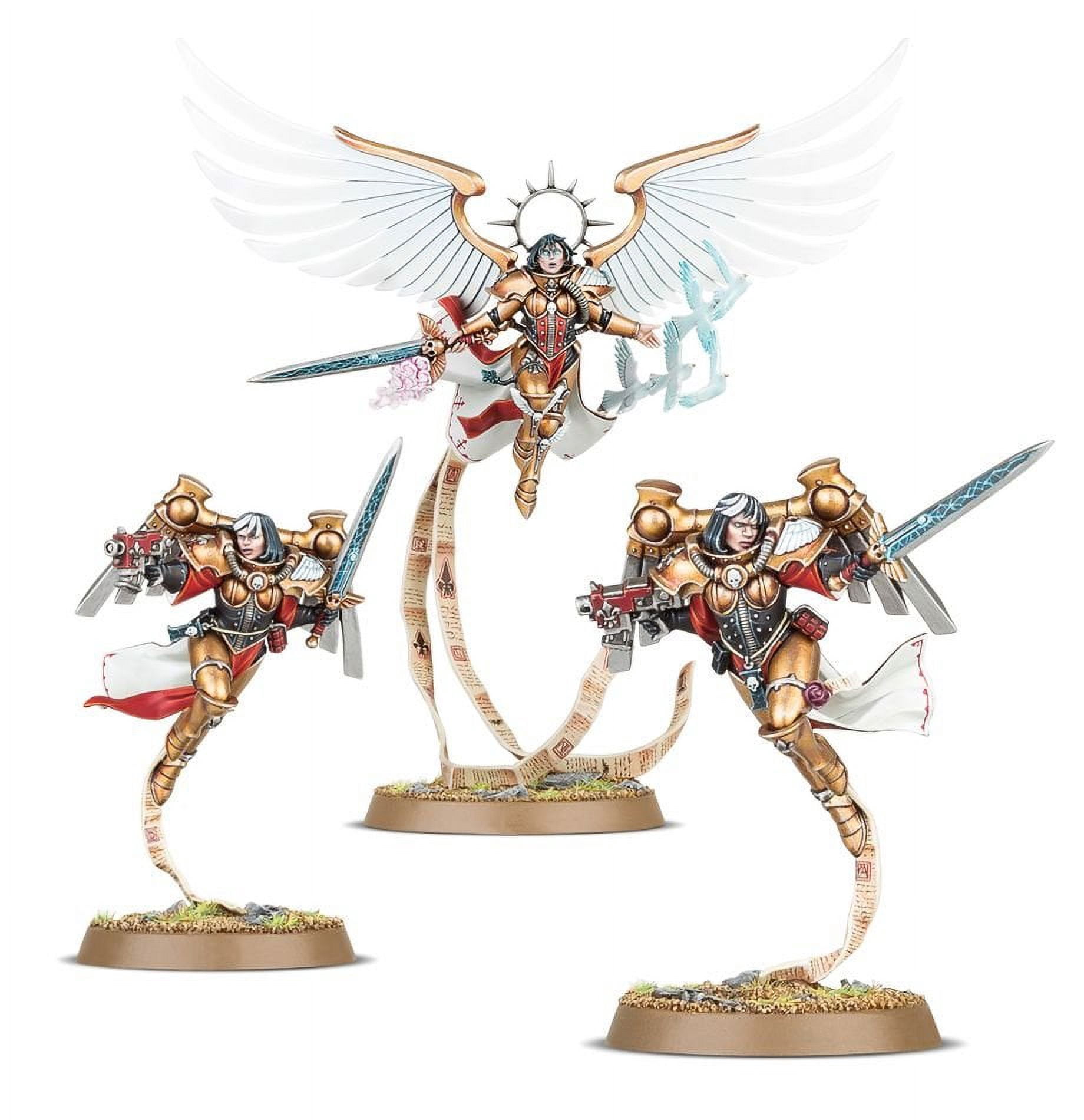 Warhammer 40,000 Adepta Sororitas Celestine theLiving Saint Miniatures