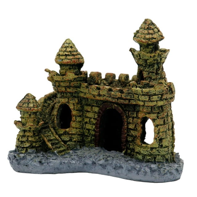 Decoración de Castillo de resina jinwen para acuario Estilo A