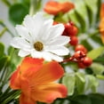 thumbnail image 2 of 10"H Sullivans Tangerine Cream Floral Orb, Multicolor, 2 of 2