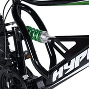 Hyper Bicycles 26 Shocker Mountain Bike, Adult Ages 14+, Black/Green