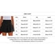 thumbnail image 2 of MKLEKYY Pantalones Cortos para Mujer, de Cintura Alta Elástica, Plisados, con Volantes, Bonitos, Informales y Fluidos para La Playa, 2 of 4