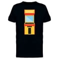 thumbnail image 1 of Retro Arcade Machine Yellow T-Shirt Men -Image by Shutterstock, Male x-Large, 1 of 2