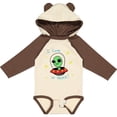 thumbnail image 3 of Inktastic Alien Boys or Girls Long Sleeve Baby Bodysuit, 3 of 5