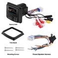 thumbnail image 7 of Powersport Marine Stereo – Premium Powersport Radio with 7 Color LED Backlight - UTV Stereo 4 x 45W for Boat, ATV, UTV, Spa – AM/FM Radio, Rear View Camera Compatible, 7 of 7