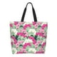 thumbnail image 1 of Disketp Orchids Flowers Bolsa Tote Estampada para Mujer, Bolso de Hombro y de Mano para Compras y Viajes, 1 of 8