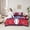 Blue Yellow Red, variant on Castle Fairy Teens Baseball Gamer Twin Bedding Sets,Sport Bedding Comforter Set